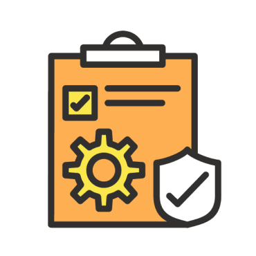 Clipboard with quality checks for Changing Attire clothing